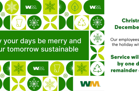 Waste Management Holiday Schedule