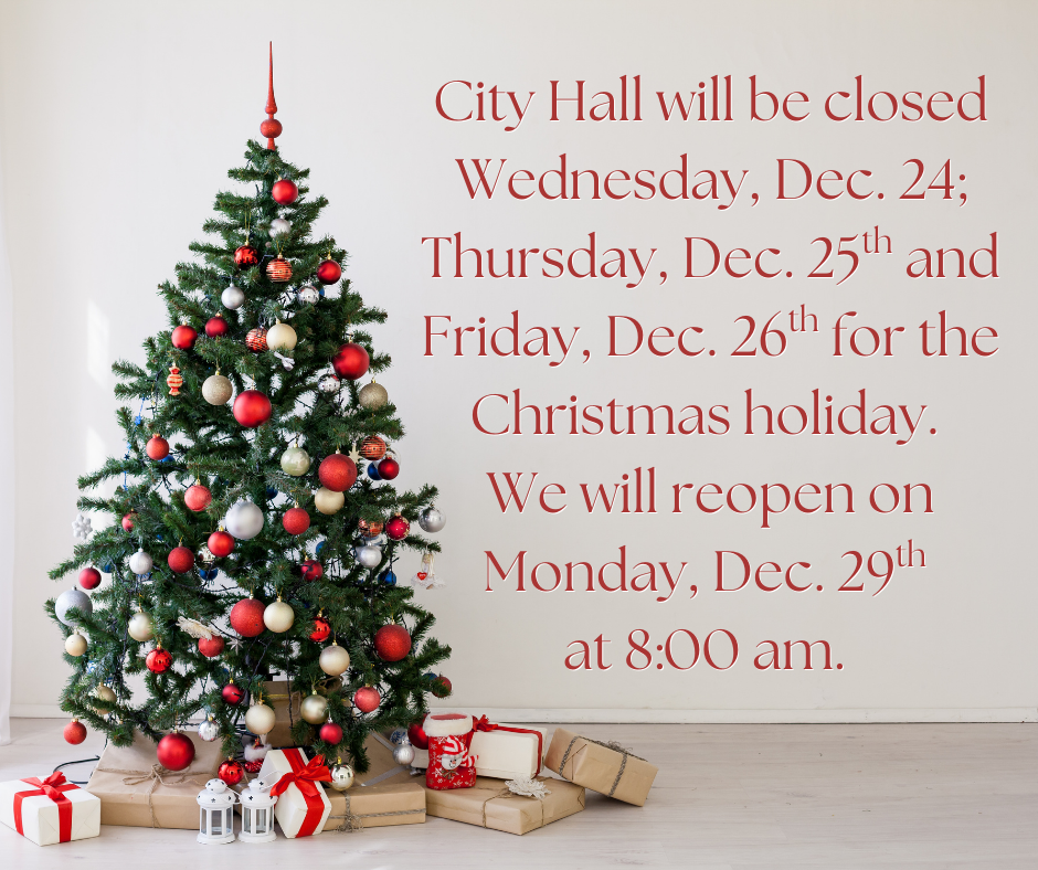 Closed for Christmas