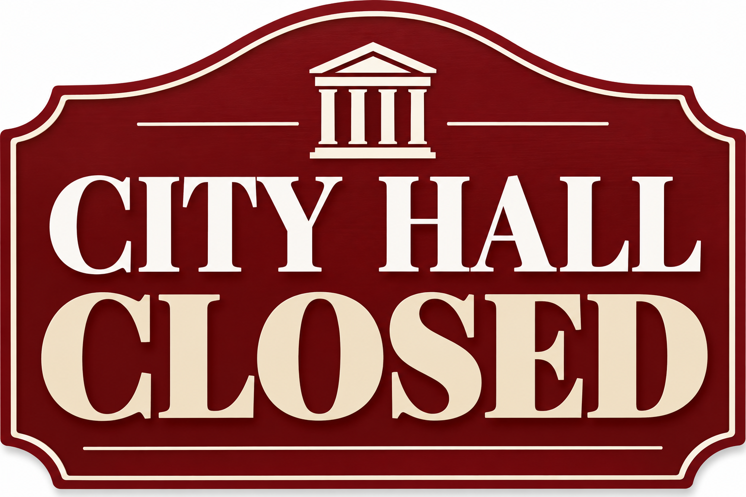 City Hall closing